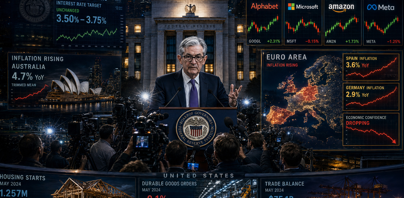 Amanhã destacamos Fed e resultados empresariais